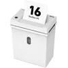 Image de Destructeur de papier IDEAL Shredcat 8200 Coupe fibres Niveau de sécurité P-2 16 feuilles 21 litres Puissant et compact