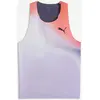 Image de T-shirt bretelles Puma LightSpeed Ultraweave Graphic lilas rouge - XL