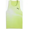 Image de T-shirt LightSpeed Ultraweave Graphic Puma bretelles vert lime blanc noir - S