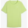 Image de T-shirt manches courtes Puma Run Cloudspun vert citron vert - M