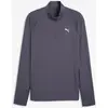 Image de T-shirt manches longues Puma Run Velocity Half Zip gris foncé - S