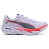 Image de Chaussures de running femme Puma Deviate Nitro Elite 4 - light lavender-ultra red-inky depths