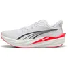 Image de Chaussures de running Puma Deviate Nitro 4 - puma white/ultra red