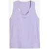 Image de T-shirt à bretelles Puma x HYROX PWRMODE lilas femme - S