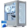 Image de Sedatech PC Gamer Premium White Edition   AMD Ryzen 9 9900X3D   RX 9070 XT   32Go DDR5   2To SSD M.2   Windows 11
