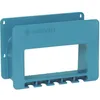 Image de GARDENA Porte tuyau mural bleu   Pour tout tuyaux GARDENA   Porte accessoire intégré   Installation facile   Garantie 5 ans