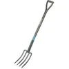 Image de GARDENA Fourche à bêcher NatureLine®  Manche bois 100% FSC®   Poignée ergo en D   Dents acier trempé   Garantie 10 ans (17002-20)