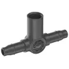 Image de Dérivation en T - GARDENA - 13216-20 - 46 mm - 5 pièces - Plastique noir