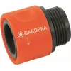 Image de Adaptateur raccord fileté GARDENA - Pour accessoire d’arrosage à filetage intérieur 20/27 - 917-26