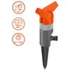 Image de Arroseur rotatif Foxtrot Classic GARDENA - Surface 130m² - Portée 13m max - Arrosage 20° à 360° - Garantie 5 ans