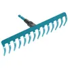 Image de GARDENA Râteau de jardin 30cm Combisystem® - Acier robuste - 12 dents   Ratissage & nivellement du sol   Garantie 25 ans (3177-20)