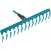Image de GARDENA Râteau de jardin 36cm Combisystem® - Acier robuste - 14 dents   Ratissage & nivellement du sol   Garantie 25 ans (3178-20)