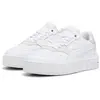 Image de Chaussures Puma Cali Court Match blanc pur beige clair femme - 36