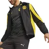 Image de Sweatshirt à capuche Borussia Dortmund Prematch Woven Anthem - noir/jaune or - XS