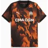 Image de Maillot de Football - PUMA - Réplica Third OM - Homme - Noir - Manches courtes - Respirant