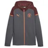 Image de Veste de survêtement Puma Manchester City - strong gray/rouge brique - XS