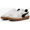 Image de Chaussures Puma Palermo Leather blanc beige noir - 38.5