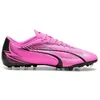 Image de Chaussures de football - Puma - Ultra Play MG - Homme - Fuchsia - Terrain synthétique