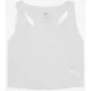 Image de Brassière Puma Run Ultraspun Crop blanc pur femme - L