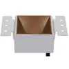Image de Maytoni share downlight encastré carré or mat gu10
