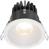 Image de Maytoni zoom spot encastré extérieur à intensité variable blanc 3000 k 910 lm ip65