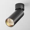 Image de Maytoni focus led downlight monté en surface réglable noir 3000k