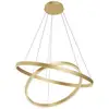 Image de Maytoni rim suspension led rim en laiton, intensité variable, 3000-4000k