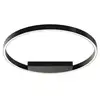 Image de Maytoni rim plafonnier semi-encastré à led rim, noir, 3000-4000k, à intensité variable