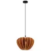Image de Maytoni cambio plafonnier suspendu moderne noir 1xe27 abat-jour terre cuite
