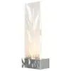 Image de Maytoni ornate applique murale led intégrée moderne chromée 3000 k 50 lm abat-jour acrylique