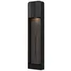 Image de Maytoni porte borne d'extérieur en bois noir 3000k 250lm ip54