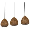 Image de OSRAM Decor Paper Drop Linear Suspension décorative avec abat-jour en papier 3 têtes avec culot E27 en papier/métal IP20