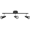 Image de OSRAM LED SPOT GU10 3 x 34W 690lm noir température de couleur 2700K ton blanc chaud design intemporel ampoule LED