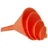 Image de Entonnoir plastique Pressol orange à 50-75-100-120mm