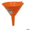 Image de Entonnoir - PRESSOL - Entonnoir diamètre 150 mm - Contenance 0.7 l - Couleur orange - Diamètre 150 mm