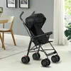 Image de Poussette pliable Bebe-MENGDA-Poussette citadine-Avec Cotons et Moustiquaire-Pour les bébés de 0 à 36 mois-Jusquà 25 kg