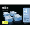 Image de Braun Clean And Renew Recharge De Cartouches Pour Rasoir Électrique Pack De 4 Compatibles Braun SmartCare Clean&Charge Centers