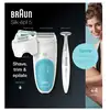 Image de Braun silk-épil 5 81706344 épilateur 28 pince(s) blanc, turquoise