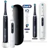 Image de Brosse à dents électrique - Oral-B - iO Series 5 - Pack de 2 noir et blanc - Technologie magnétique silencieuse