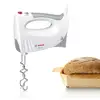 Image de Batteur Mfq3530 450 W 5 Vitesses 2 Fouets / 2 Crochets Pétrisseurs Inox Blanc / Gris