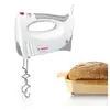 Image de Batteur - bosch - mfq3530 - 450 w - 5 vitesses - 2 fouets 2 crochets pétrisseurs inox - blanc gris