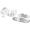 Image de Accessoires pour kitchen machine BOSCH MUM5 - Lot VeggieLove: 1 acc. Râpeur/éminceur - 5 disques
