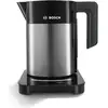 Image de Bouilloire électrique programmable bosch - noir et inox - 1,7l BOS4242002901923
