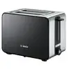 Image de Grille-pain Bosch 2 Tranches Inox Noir Centré Automatique