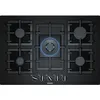 Image de Cuisinière à gaz Siemens EP7A6QB90 - En fonte - Noir - 1000 W - Rectangulaire