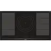 Image de Siemens - table de cuisson à induction 90cm 5 feux 11100w flexinduction noir ex975lvv1e - iq700 ex975lvv1e