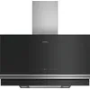 Image de Siemens Iq700 Lc97fvw60 Hotte Montée Au Mur Noir, Acier Inoxydable 730 M³/h