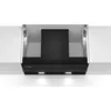 Image de Hotte Décorative Murale Siemens Lj67bam60 Design Intégré 60 Cm Noir Avec Finition En Verre