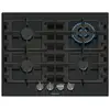 Image de Siemens - table de cuisson gaz 59cm 7800w noir en6b6hk40 - iq300 EN6B6HK40