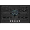Image de Table De Cuisson Gaz 75cm 5 Feux 11700w Noir Siemens Er7a6rh40